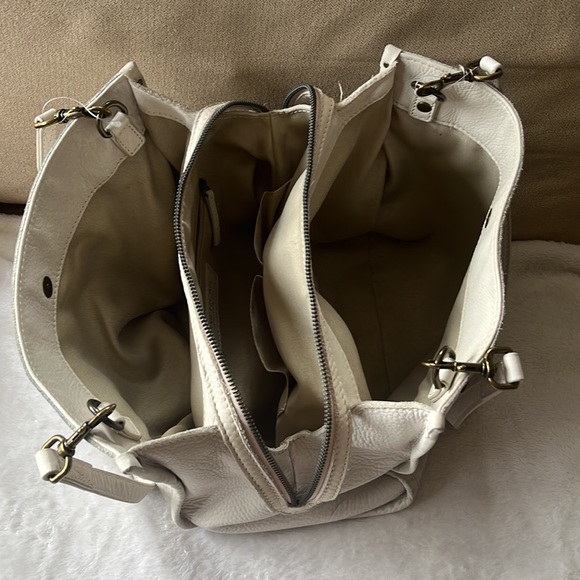 American Leather Co Lenox Triple Entry Satchel - Picture 2 of 2